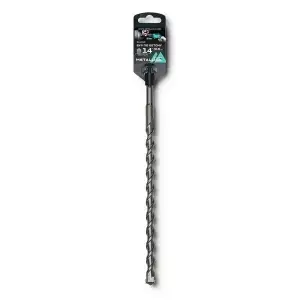 купить Бур по бетону SDS-plus METALLICA Optima 14 х310/250 мм, напайка с центром, 2 спирали