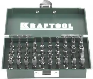 купить KRAFTOOL X-Drive, 50 шт, набор кованых торсионных бит (26065-H50)