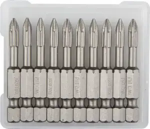 купить KRAFTOOL X-Drive PH1, 50 мм, 10 шт, торсионные биты (26121-1-50-10)