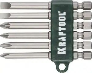 купить KRAFTOOL KraftMax, 6 шт, набор бит (26061-H6)