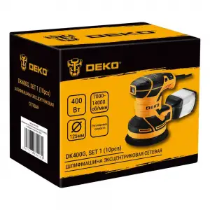 купить Эксцентриковая шлифмашина DEKO DK400G