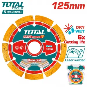 купить Диск алмазный 125 мм TOTAL TAC2171251