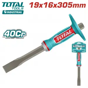 купить Зубило 19X16X305мм с протектором TOTAL THT4531916