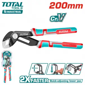 купить Клещи переставные 200 мм TOTAL THT380806