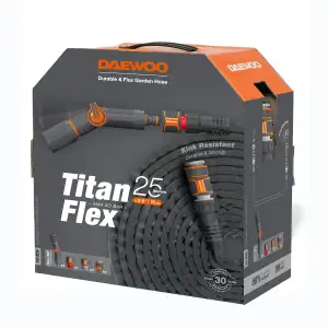 купить Шланг для полива TitanFlex 25 метров с набором для полива DAEWOO DWH 9224