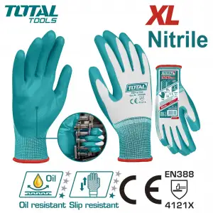 купить Перчатки нитриловые с манжетой XL TOTAL TSP12102