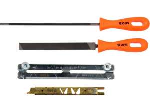купить Набор для заточки цепи d4.5мм для 3/8", 0.325" (4пр.) "Yato"