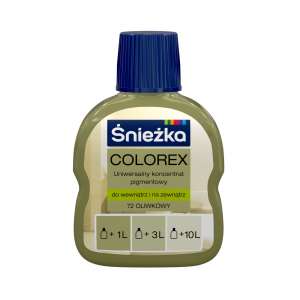 купить Пигмент концентрат Sniezka Colorex №72 оливковый, 100 мл