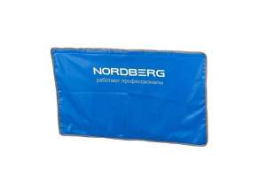 купить Накидка на крыло NORDBERG 110x65 прямоугольная без выреза с магнитом и подкладкой NN1R