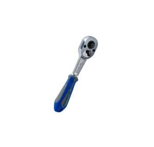 купить Трещотка KING TONY 1/4", 134 мм, 24 зубца, флажковая с кнопкой, фиксатор 2771-55G