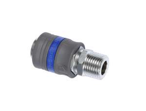 купить Разъем NORDBERG мама быстросъемный - резьба M1/2, с пластиковой муфтой NPF24P