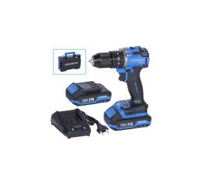 купить Шуруповерт аккумуляторный NORDBERG макс.диам. сверла 13 мм, 21 В, 70 Нм с 2 аккумуляторами и зарядным уст-вом NE106K