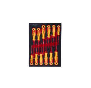 купить Набор диэлектрических отверток KING TONY ложемент, 12 предметов 9-30612MRV