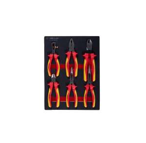 купить Набор диэлектрических пассатижей и бокорезов KING TONY ложемент, 6 предметов 9-40606GPV