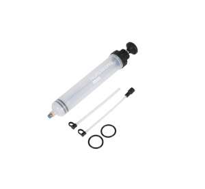 купить Шприц для заливки масла пластиковый NORDBERG с комплектом насадок, 500 мл NO1550