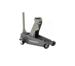 купить Подкатной домкрат NORDBERG 3т с резиновой насадкой, быстрый подъем N32030G