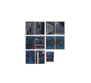 купить Набор инструментов для тележки (10 ложементов, 173 предмета) KING TONY 932-000MRD-MT