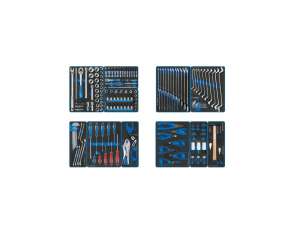 купить Набор инструментов для тележки, 11 ложементов, 188 предметов KING TONY FOCUS 934-188MRVD