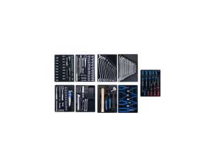 купить Набор инструментов для тележки (9 ложементов, 161 предмет) KING TONY 936-005MRD