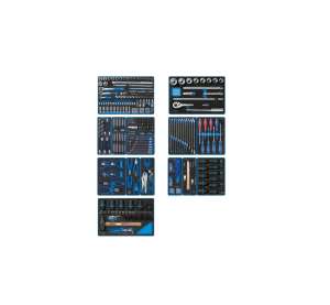 купить Набор инструментов для тележки KING TONY ACTION 15 ложементов 327 предметов 934-327MRVD