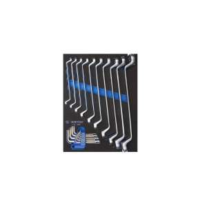 купить Набор накидных ключей и TORX L-образных, ложемент, 19шт KING TONY 9-90119MRV