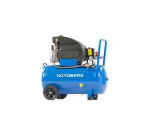 купить Компрессор поршневой NORDBERG 220В, ресив. 50л, 240 л/мин NCE50/240