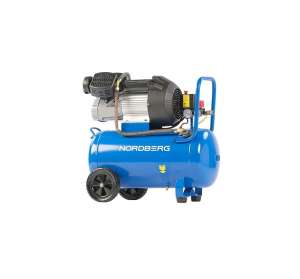 купить Компрессор поршневой NORDBERG V-образный 220В, ресив. 50л, 360 л/мин NCE50/360V