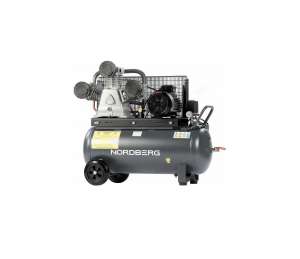 купить Компрессор поршневой с ременной передачей NORDBERG 380В, ресив. 100л, 950л/мин NCP100/950