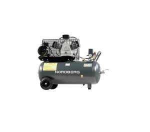 купить Компрессор поршневой с ременной передачей NORDBERG 380В, ресивер 100 л, 580 л/мин NCP100/580