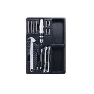 купить Набор разрезных ключей, ударная отвертка и съемник масляных фильтров, ложемент, 14шт KING TONY 9-34128FR