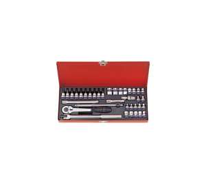 купить Набор шестигранных торцевых головок с принадлежностями 3/8', 6-19мм 36шт KING TONY 3534MR