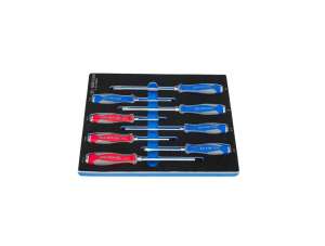купить Набор силовых отверток (ложемент, 8 предметов) KING TONY 9-30208MRV