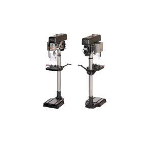 купить Профессиональный сверлильный станок NORDBERG 750 Вт, 25 мм, вариатор скорости, нарезание резьбы, тиски ND25116PV