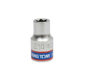 купить Головка торцевая TORX Е-стандарт (Е10; L=28 мм; 3/8DR) KING TONY 337510M