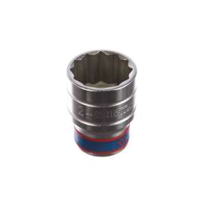 купить Головка торцевая стандартная двенадцатигранная 1/2', 24 мм KING TONY 433024M