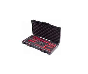 купить Набор торцевых диэлектрических головок KING TONY 3/8, шестигранные, 10-19 мм, 14 пр 35VE01MRV