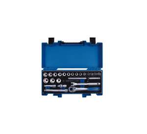 купить Набор торцевых головок с принадлежностями 3/8" KING TONY двенадцатигранные, 6-24 мм, 23 предмета 3023MRV11