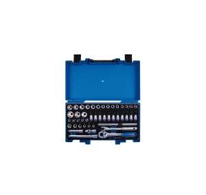 купить Набор торцевых головок с принадлежностями 3/8' KING TONY шестигранные, 6-24 мм, 45 предметов 3545MRV