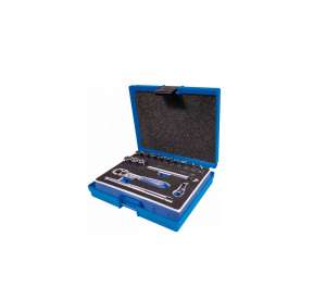 купить Набор торцевых головок с принадлежностями KING TONY 1/4", шестигранные, 4-14 мм, 17 предметов, в коплекте фонарик M2516MRV03