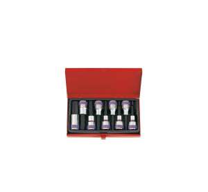 купить Набор торцевых насадок KING TONY 1/2 HEX 4-17 мм 9 предметов 4120PR