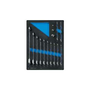 купить Набор трещоточных комбинированных ключей KING TONY ложемент, 15 предметов 9-10115MRV