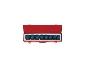 купить Набор ударных торцевых головок (3/4', шестигранные, 21-41 мм, 8 предметов) KING TONY 6409MP03