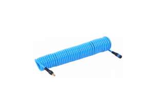 купить Шланг воздушный спиральный NORDBERG ПУ с быстроразъемным соединением диам. 8x12 мм, 11 м HS0811PU-1