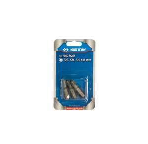 купить Набор вставок (бит) 1/4", TORX, Т20, Т25, Т30, 3шт KING TONY 1003TQ01