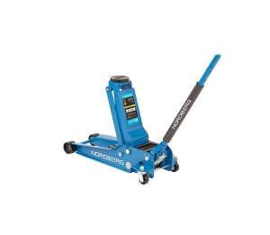 купить Низкопрофильный подкатной домкрат с резиновой насадкой 4 т NORDBERG быстрый подъем N32035