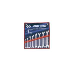 купить Набор рожковых ключей KING TONY 6-22 мм 8 предметов 1108MR