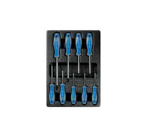 купить Ложемент для набора отверток 9-31909PR, PVC KING TONY 84714720B