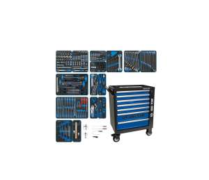 купить Набор инструментов KING TONY BOARD в чёрной тележке, 325 предметов 9G35-325MRV