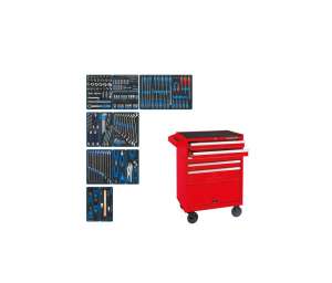 купить Набор инструментов KING TONY EFFORT в красной тележке 235 предметов 934-235MRV