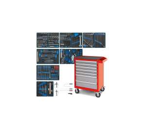 купить Набор инструментов KING TONY 'BOARD' в красной тележке, 325 предметов 934-325AMR